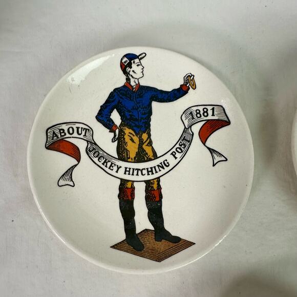 Lipper & Mann VTG Set 5 American Inventions 19th Century Trinket Plates Coasters - Picture 3 of 8